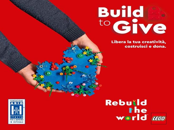 LEGO® Build To Give: insieme a Fondazione ABIO per i bambini in ospedale
