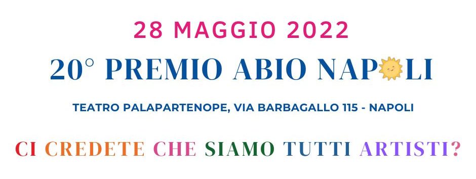 28 maggio 2022 20° Premio ABIO Napoli